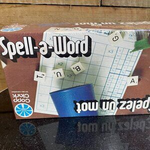 Spell-A-Word Game Canadian Vintage 1978 Copp Clark Spell A Word New Sealed
